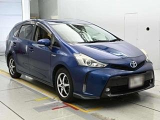 
Toyota Prius + 2015 Blue full									